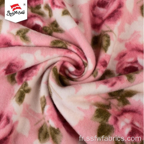 Tissu Polyester Spandex Rayonne Confortable Populaire Imprimé